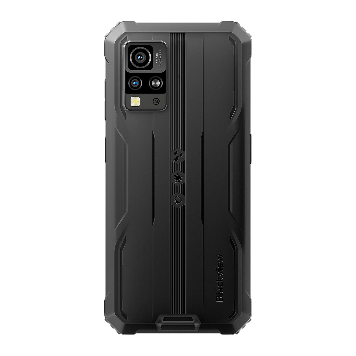 Blackview BV4800 - Smartphone Robusto com Ecrã HD+ de 6,56"; 3GB+64GB; Processador Quad-core MediaTek Helio A22; Câmara de 5MP+13MP; Bateria de 5180mAh