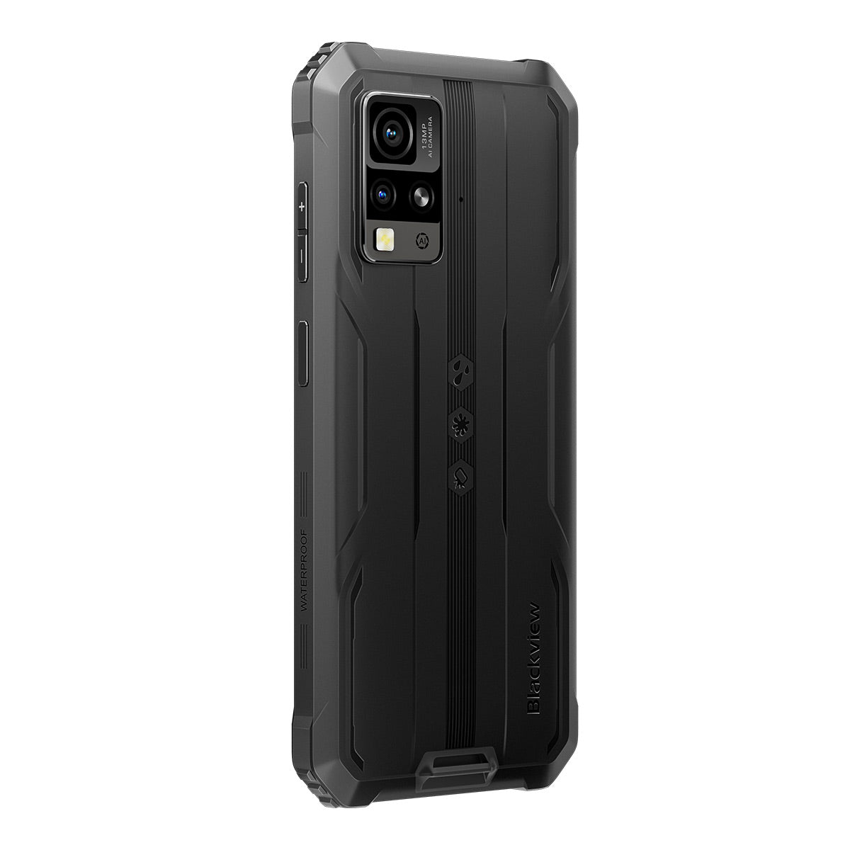 Blackview BV4800 - Smartphone Robusto com Ecrã HD+ de 6,56"; 3GB+64GB; Processador Quad-core MediaTek Helio A22; Câmara de 5MP+13MP; Bateria de 5180mAh