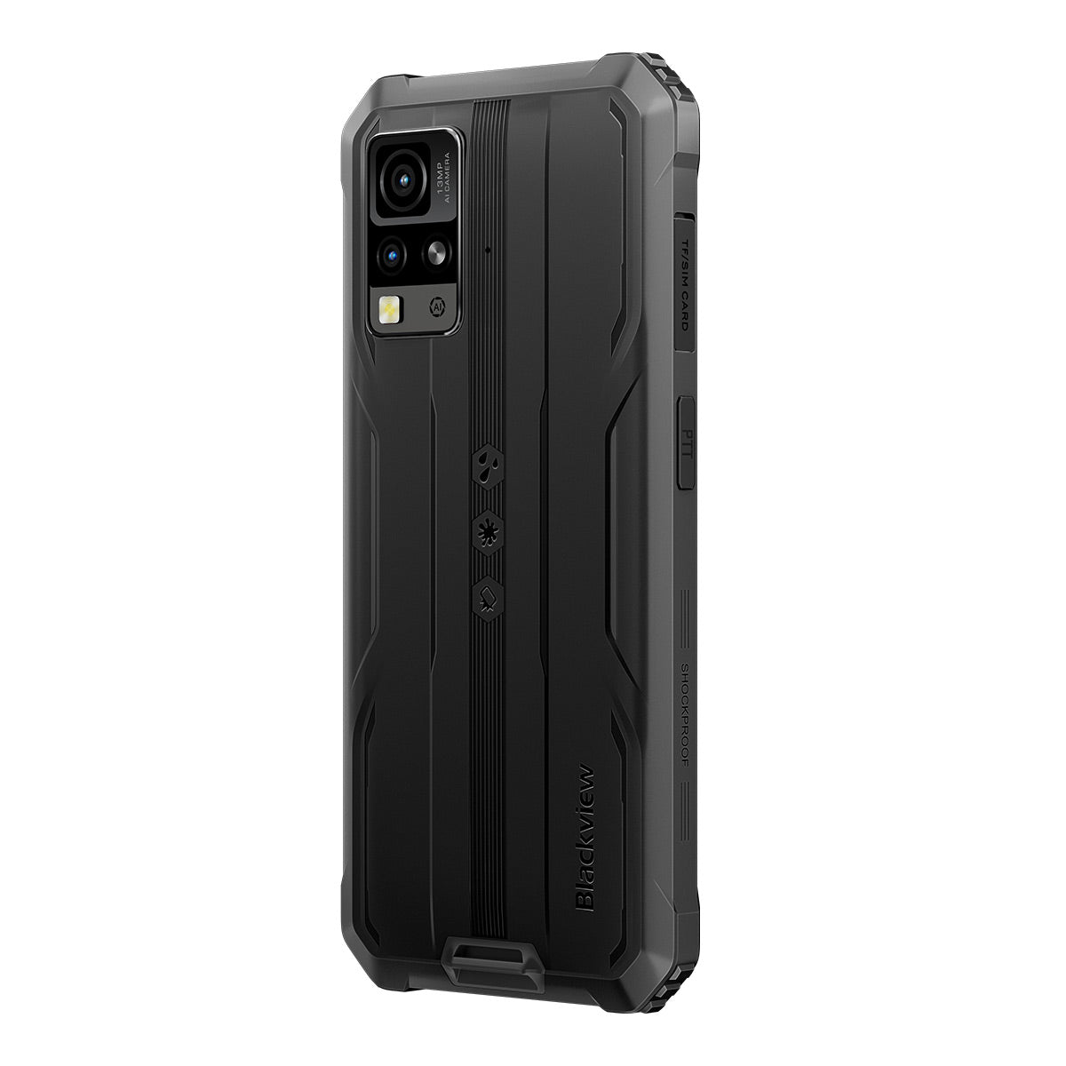Blackview BV4800 - Smartphone Robusto com Ecrã HD+ de 6,56"; 3GB+64GB; Processador Quad-core MediaTek Helio A22; Câmara de 5MP+13MP; Bateria de 5180mAh