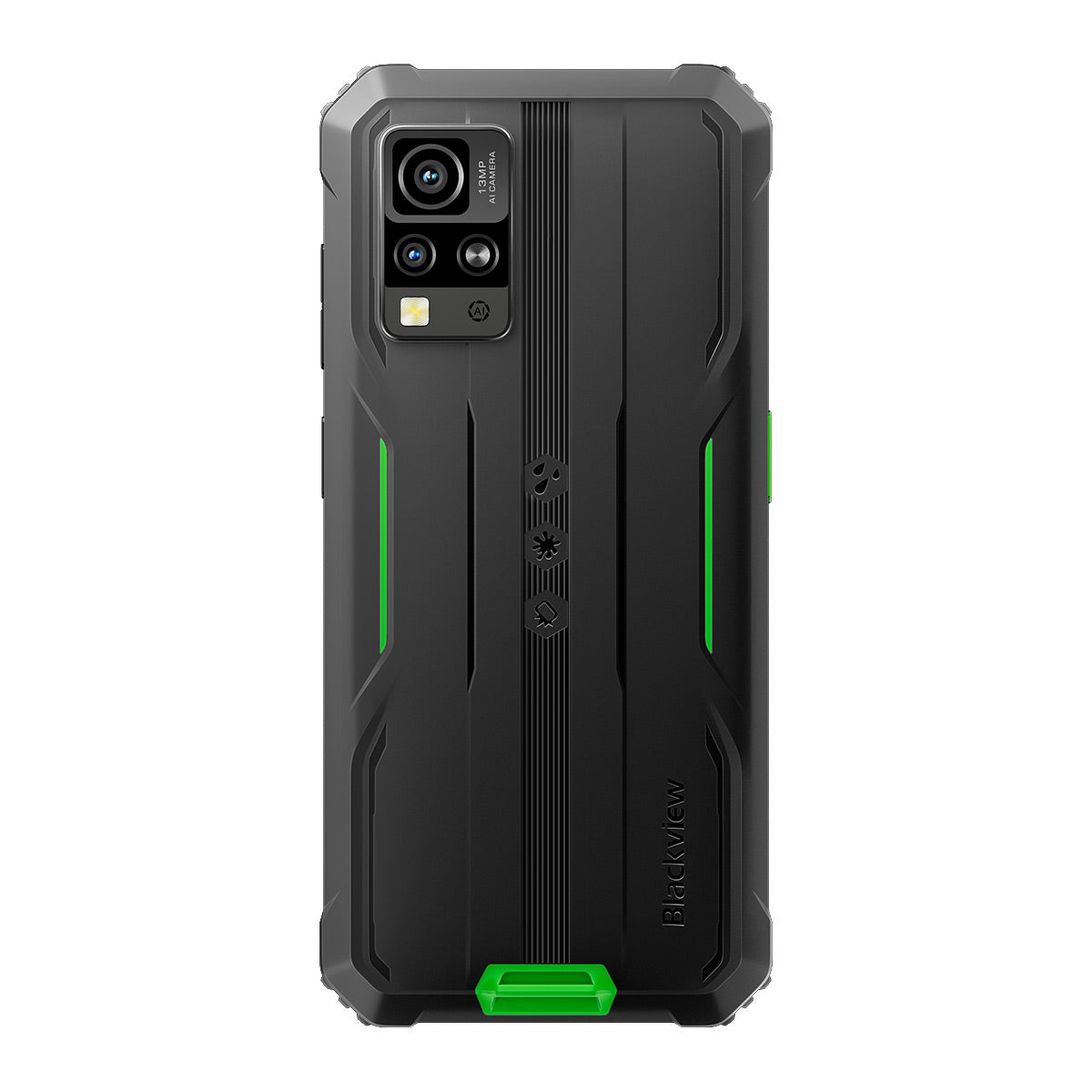 Blackview BV4800 - Smartphone Robusto com Ecrã HD+ de 6,56"; 3GB+64GB; Processador Quad-core MediaTek Helio A22; Câmara de 5MP+13MP; Bateria de 5180mAh