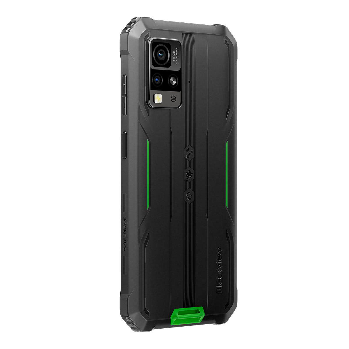 Blackview BV4800 - Smartphone Robusto com Ecrã HD+ de 6,56"; 3GB+64GB; Processador Quad-core MediaTek Helio A22; Câmara de 5MP+13MP; Bateria de 5180mAh