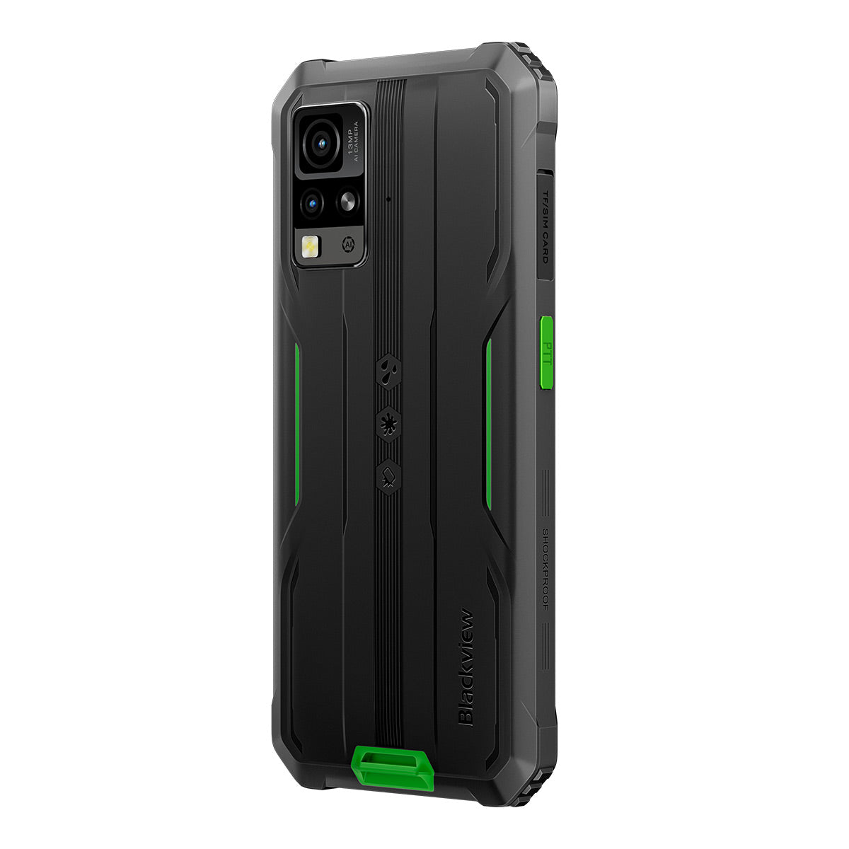 Blackview BV4800 - Smartphone Robusto com Ecrã HD+ de 6,56"; 3GB+64GB; Processador Quad-core MediaTek Helio A22; Câmara de 5MP+13MP; Bateria de 5180mAh