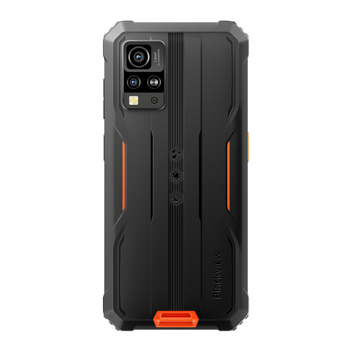 Blackview BV4800 - Smartphone Robusto com Ecrã HD+ de 6,56"; 3GB+64GB; Processador Quad-core MediaTek Helio A22; Câmara de 5MP+13MP; Bateria de 5180mAh