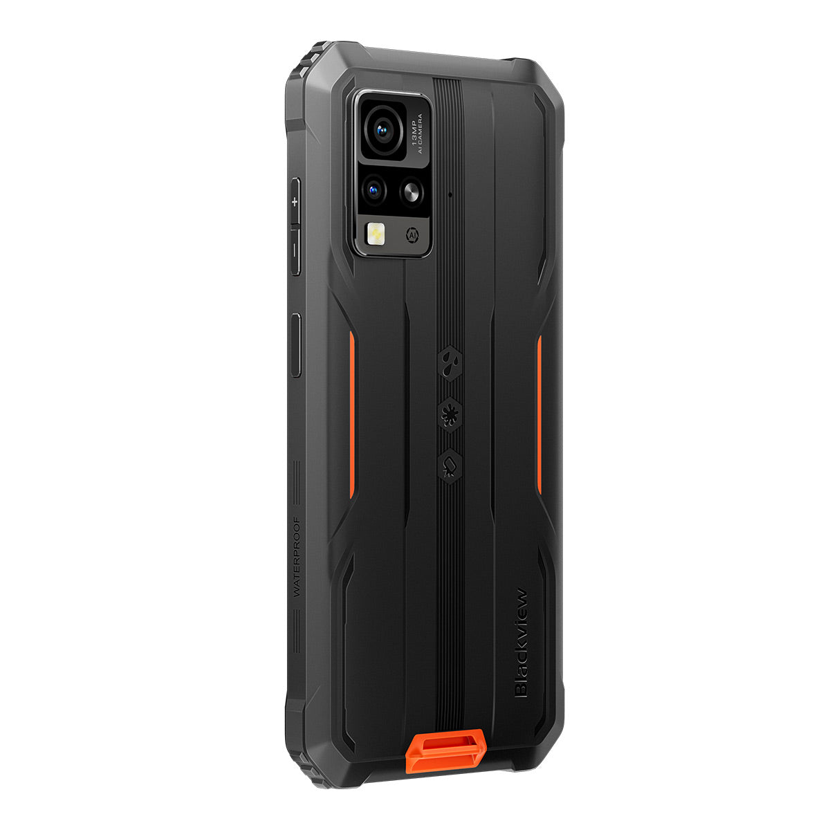 Blackview BV4800 - Smartphone Robusto com Ecrã HD+ de 6,56"; 3GB+64GB; Processador Quad-core MediaTek Helio A22; Câmara de 5MP+13MP; Bateria de 5180mAh