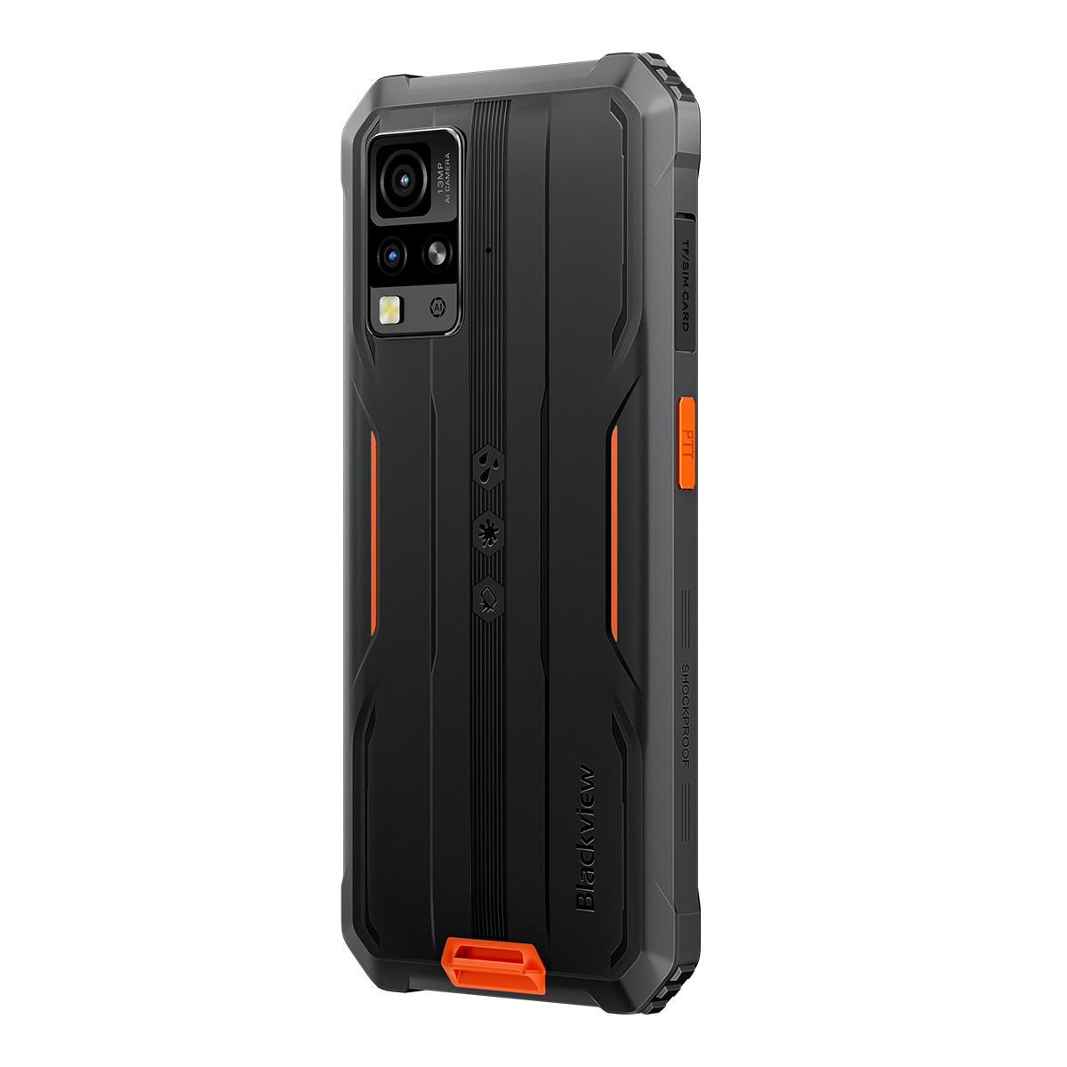 Blackview BV4800 - Smartphone Robusto com Ecrã HD+ de 6,56"; 3GB+64GB; Processador Quad-core MediaTek Helio A22; Câmara de 5MP+13MP; Bateria de 5180mAh