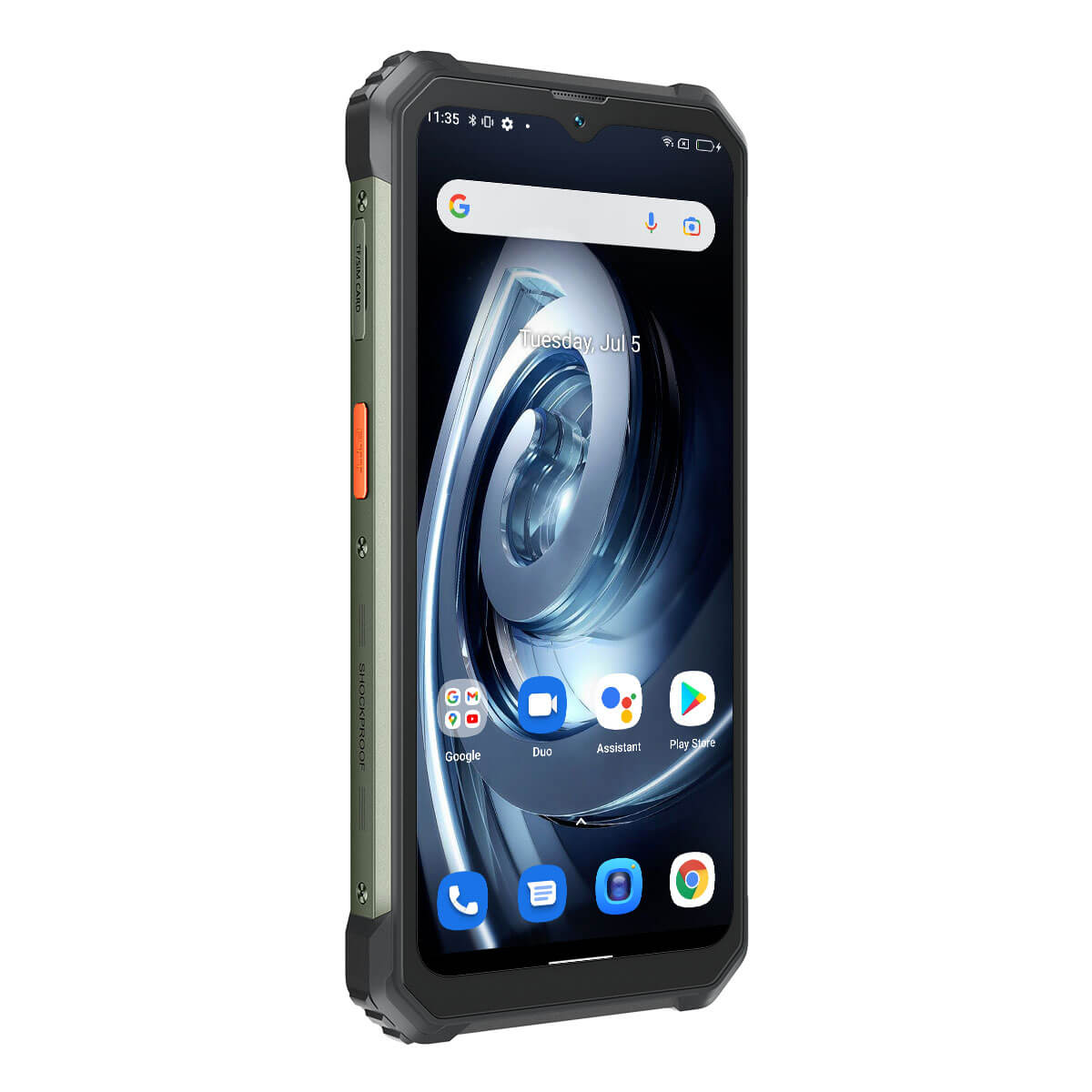 Blackview BV7100 - Smartphone Robusto com Ecrã FHD+ de 6,58"; 4GB+128GB; Processador Octa-core MediaTek Helio G85; Câmara de 8MP+12MP; Bateria de 13000mAh