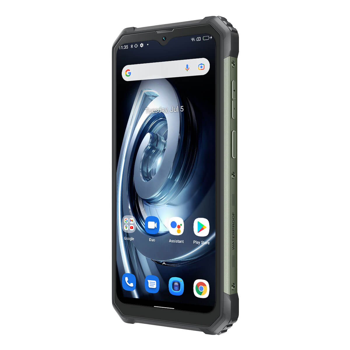 Blackview BV7100 - Smartphone Robusto com Ecrã FHD+ de 6,58"; 4GB+128GB; Processador Octa-core MediaTek Helio G85; Câmara de 8MP+12MP; Bateria de 13000mAh