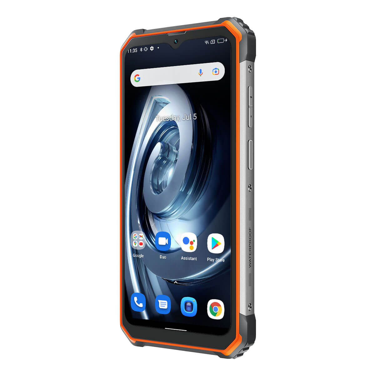 Blackview BV7100 - Smartphone Robusto com Ecrã FHD+ de 6,58"; 4GB+128GB; Processador Octa-core MediaTek Helio G85; Câmara de 8MP+12MP; Bateria de 13000mAh
