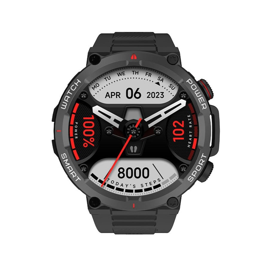 Blackview Smartwatch W50 - Relógio inteligente de 1,39" com assistente vocal para chamadas Bluetooth e IP68 à prova de água até 10 metros