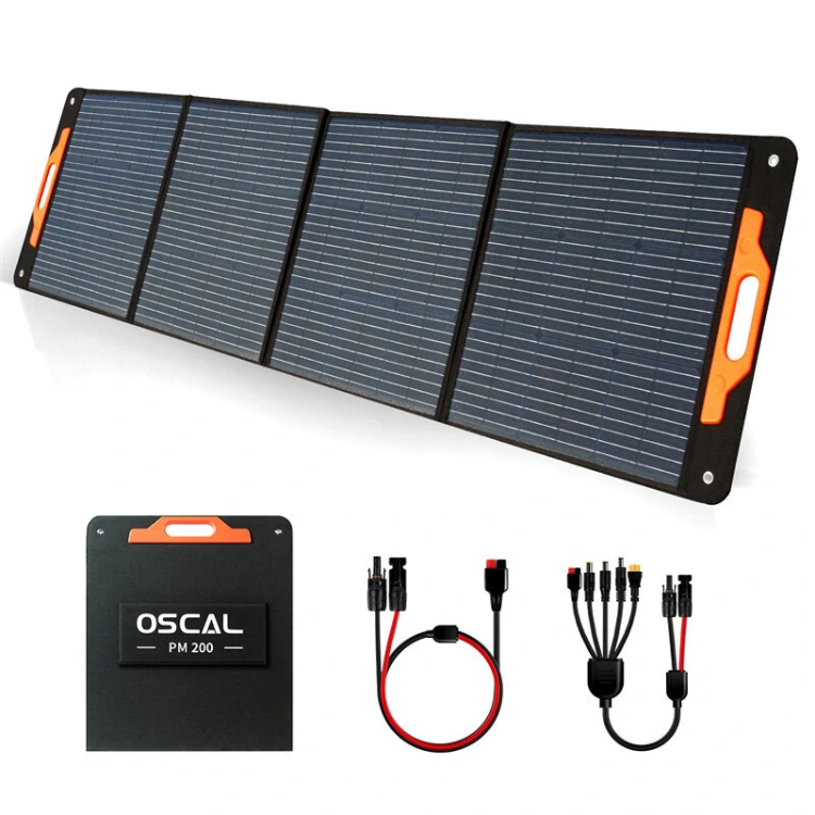 Painel Solar Blackview Oscal PM200; Compatível com Power Stations Blackview Oscal