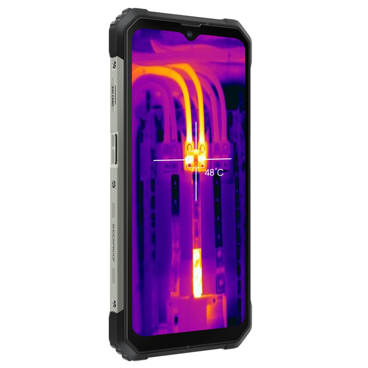 Blackview BL8800 Pro - Smartphone Robusto com Ecrã FHD+ de 6,58"; 8GB+128GB; Processador Octa-core MediaTek Dimensity 700; Câmara de 16MP+50MP; Bateria de 8380mAh