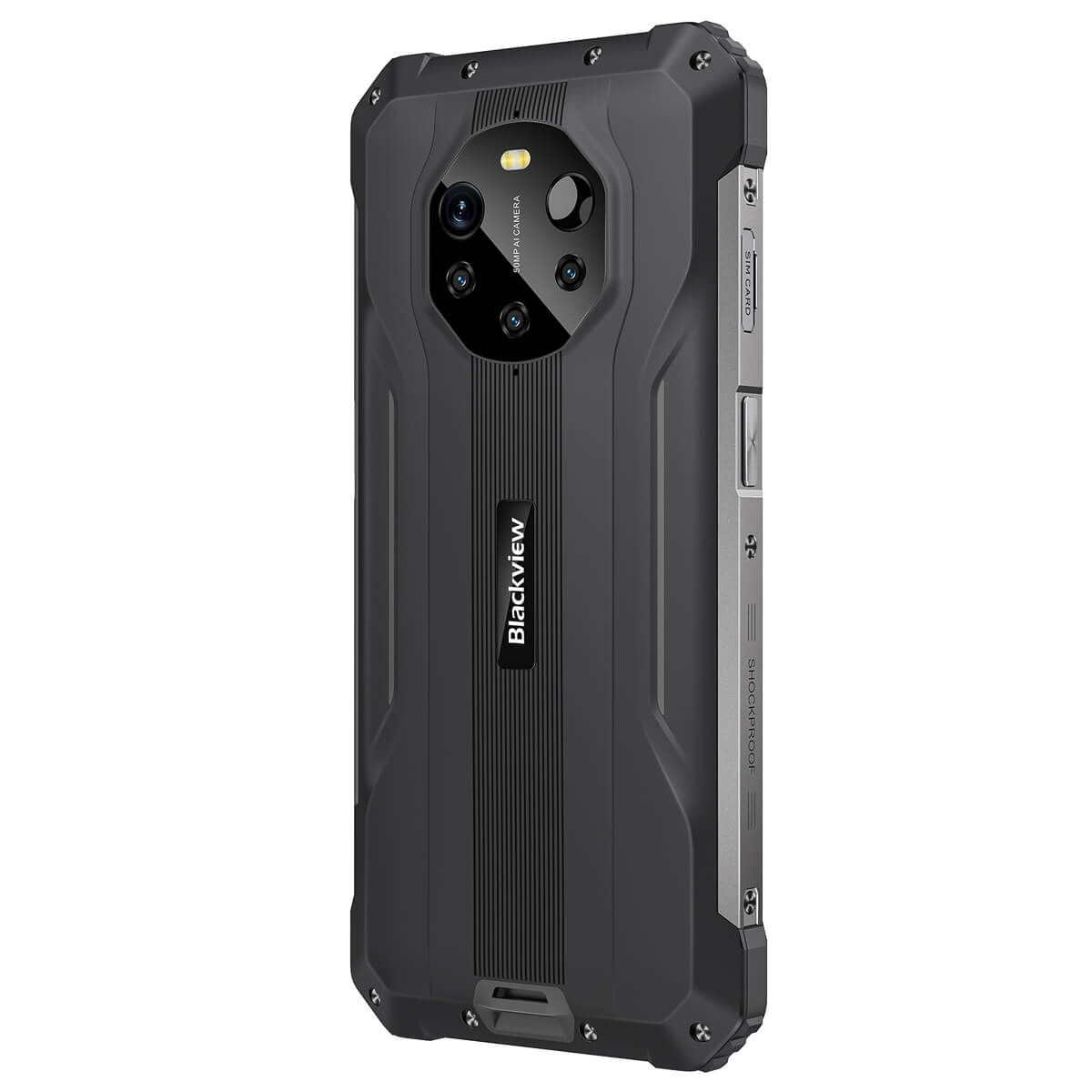 Blackview BL8800 Pro - Smartphone Robusto com Ecrã FHD+ de 6,58"; 8GB+128GB; Processador Octa-core MediaTek Dimensity 700; Câmara de 16MP+50MP; Bateria de 8380mAh