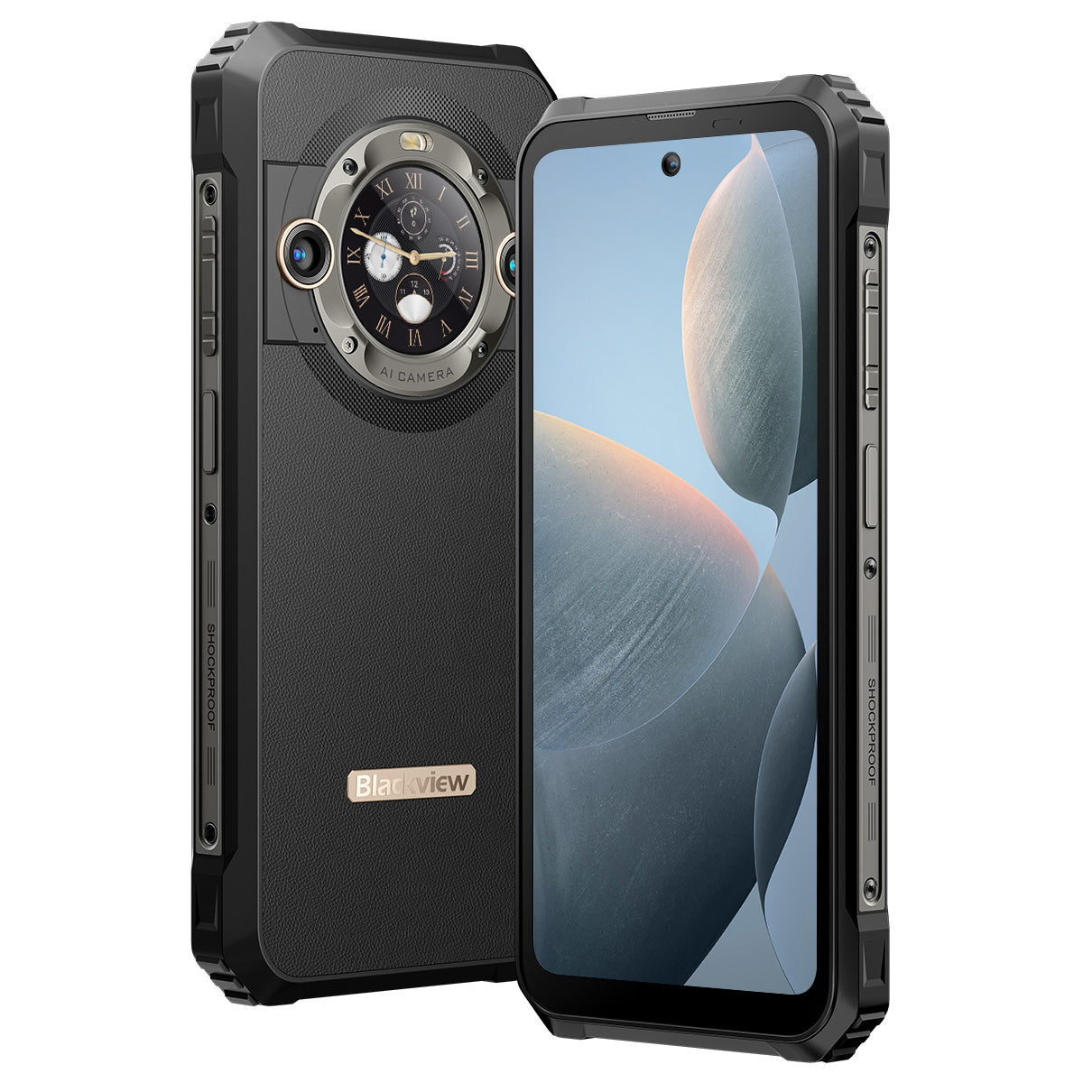 Blackview BL9000 - Smartphone Robusto com Ecrã FHD+ de tela dupla de 6,78"; 12GB+512GB; Processador Octa-core Dimensity 8020; Câmara de 13MP+50MP; Bateria de 8800mAh