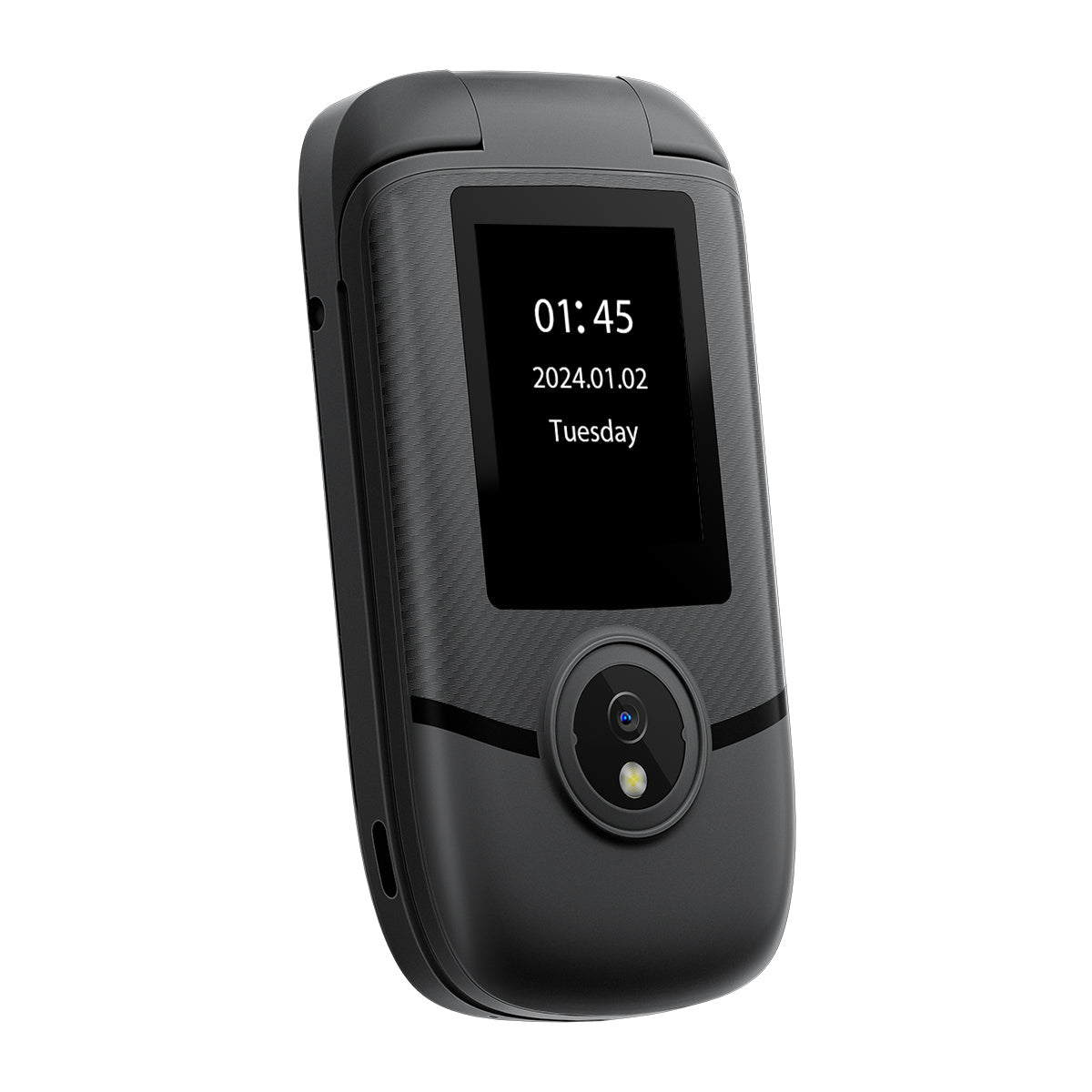Blackview N2000 - Telemóvel Flip de 2.8“+1.77”; Unisoc T107; 4G Dual SIM; Bateria 1500mAh;