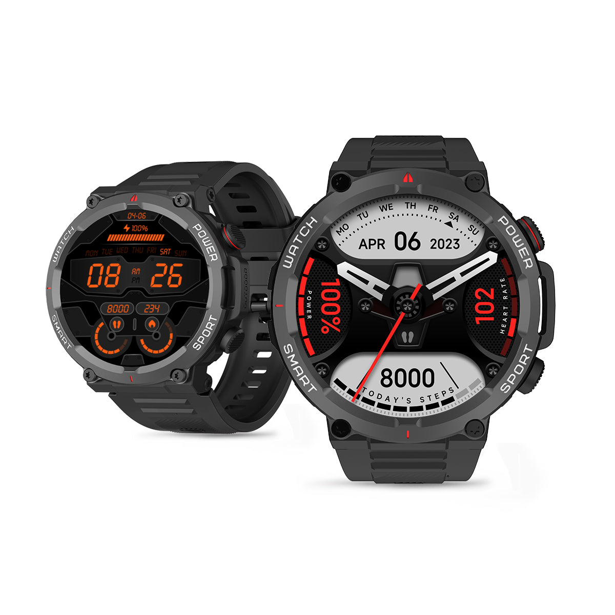 Blackview Smartwatch W50 - Relógio inteligente de 1,39" com assistente vocal para chamadas Bluetooth e IP68 à prova de água até 10 metros