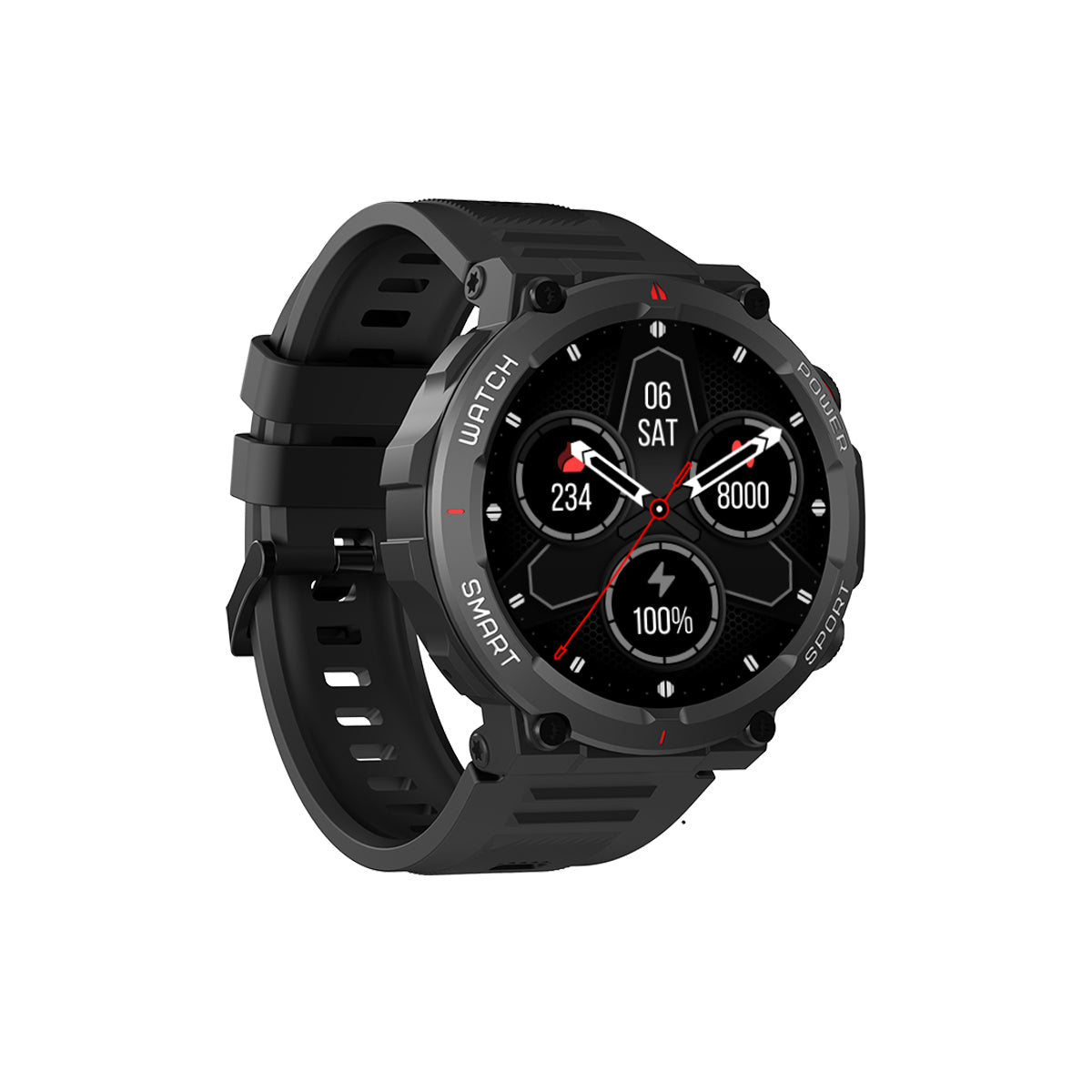 Blackview Smartwatch W50 - Relógio inteligente de 1,39" com assistente vocal para chamadas Bluetooth e IP68 à prova de água até 10 metros