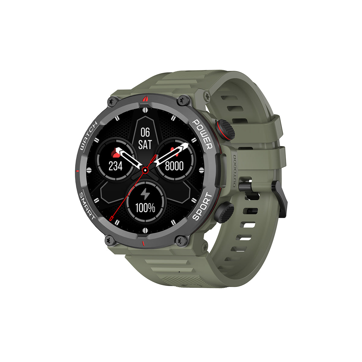 Blackview Smartwatch W50 - Relógio inteligente de 1,39" com assistente vocal para chamadas Bluetooth e IP68 à prova de água até 10 metros