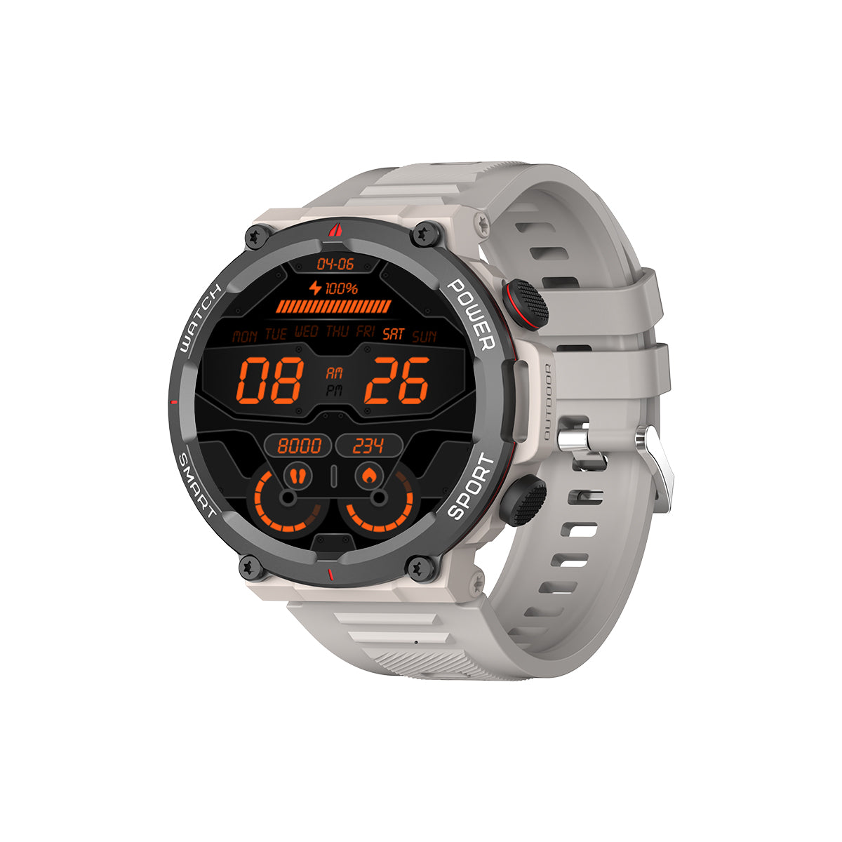 Blackview Smartwatch W50 - Relógio inteligente de 1,39" com assistente vocal para chamadas Bluetooth e IP68 à prova de água até 10 metros
