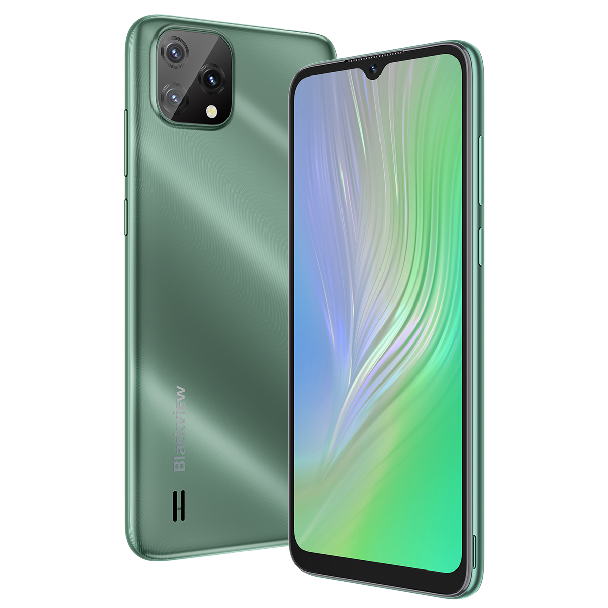 Blackview A55 - Smartphone com Ecrã HD+ de 6,5"; 3GB+16GB; Processador Quad-core Mediatek MT6761V Helio A22; Câmara de 5MP+8MP; Bateria de 4780mAh